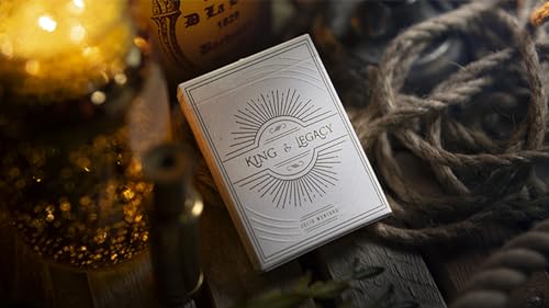 King and Legacy: Gold Edition markierte Spielkarten | cooles Poker-Deck zum Sammeln | Karten für Zauberer und Zaubertricks King and Legacy: Gold Edition markierte Spielkarten | cooles Poker-Deck zum Sammeln | Karten für Zauberer und Zaubertricks von Murphy's Magic
