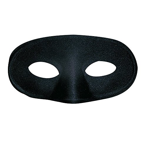 Maske Domino schwarz Zubehör für Kleid Verkleidung Karneval Kinder von Guoml