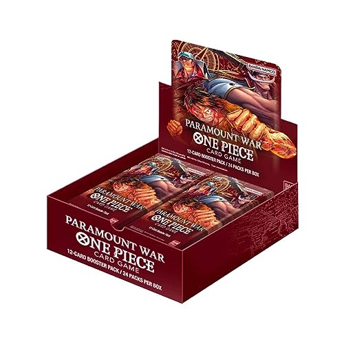 Trading Card Game - One Piece - Paramount War - Display (24 Booster Packs) - Englisch - OVP (Originalverpackt) von Guoml