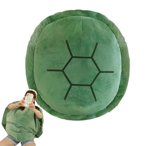 Gupcaqosjw 60/80cm Schildkröten Kissen Zum Anziehen, Riesiger Tragbarer Schildkrötenpanzer Plüsch, Kostüm Schildkrötenpanzer Für Erwachsene, Riesige Schildkröte Shell Plüsch Schildkröte Cosplay Kostüm Gupcaqosjw 60/80cm Schildkröten Kissen Zum Anziehen, Riesiger Tragbarer Schildkrötenpanzer Plüsch, Kostüm Schildkrötenpanzer Für Erwachsene, Riesige Schildkröte Shell Plüsch Schildkröte Cosplay Kostüm von Gupcaqosjw