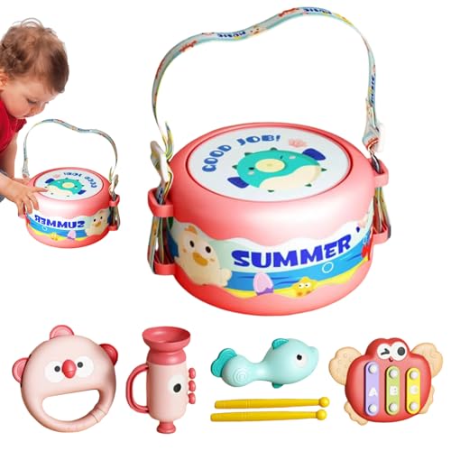 Gupcaqosjw Babymusikinstrumente, Percussion Instrument Music Drum | Kids Drum Music Instruments 6 Stücke - Vorschule Musiktikspielzeug zum Geburtstag Neujahr Weihnachten Ostern Gupcaqosjw Babymusikinstrumente, Percussion Instrument Music Drum | Kids Drum Music Instruments 6 Stücke - Vorschule Musiktikspielzeug zum Geburtstag Neujahr Weihnachten Ostern von Gupcaqosjw