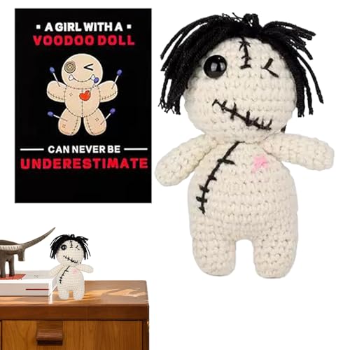 Gupcaqosjw Emotionale Unterstützung Stofftier | Handgefertigte Positivitäts Häkelpuppe - Wohndeko, Dekorative Streichespielzeuge Mit Motivationskarte Für Weihnachten Halloween Gupcaqosjw Emotionale Unterstützung Stofftier | Handgefertigte Positivitäts Häkelpuppe - Wohndeko, Dekorative Streichespielzeuge Mit Motivationskarte Für Weihnachten Halloween von Gupcaqosjw