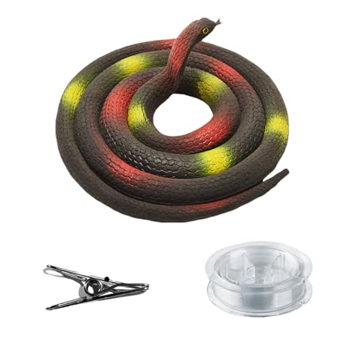 Gupcaqosjw Falsche Schlange, Schnappschlange Aus Silikon Für Scherze, Silikon-Spaßspielzeug Mit Kletterclip Für Geburtstag, Feiern & Outdoor-Aktivitäten Gupcaqosjw Falsche Schlange, Schnappschlange Aus Silikon Für Scherze, Silikon-Spaßspielzeug Mit Kletterclip Für Geburtstag, Feiern & Outdoor-Aktivitäten von Gupcaqosjw