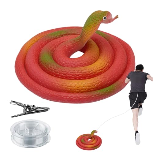 Gupcaqosjw Falsche-Schlange-Streich | Schnappschlange Aus Silikon Für Scherze | Silikon-Spaßspielzeug Mit Kletterclip Für Geburtstag, Feiern & Outdoor-Aktivitäten Gupcaqosjw Falsche-Schlange-Streich | Schnappschlange Aus Silikon Für Scherze | Silikon-Spaßspielzeug Mit Kletterclip Für Geburtstag, Feiern & Outdoor-Aktivitäten von Gupcaqosjw