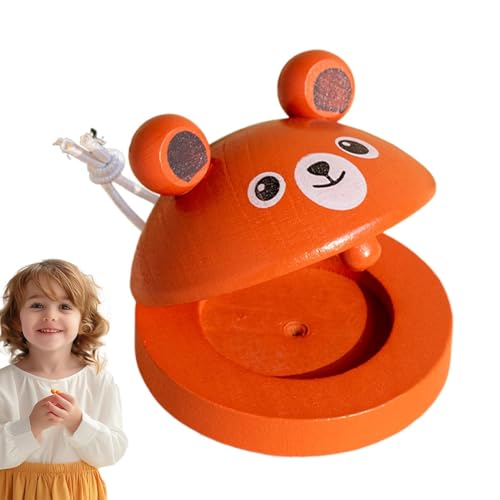 Gupcaqosjw Fingerkastagnetten, Kastagnetten für Kinder,Hand-Finger-Kastagnetten mit Tiermuster und Schnur - Musikalische Kastagnetten, Perkussionsspielzeug für und Mädchen ab 3 Jahren Gupcaqosjw Fingerkastagnetten, Kastagnetten für Kinder,Hand-Finger-Kastagnetten mit Tiermuster und Schnur - Musikalische Kastagnetten, Perkussionsspielzeug für und Mädchen ab 3 Jahren von Gupcaqosjw