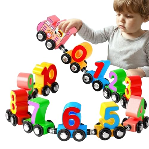 Gupcaqosjw Hölzerne Magnetzahlenzug Set, Holz -Magnetzug Set - Sensorisches magnetisches Mathematik -Lernspiel - Digitales Lernen Mathematik -Bildungspulting für Kinder Kleinkind und Mädchen Gupcaqosjw Hölzerne Magnetzahlenzug Set, Holz -Magnetzug Set - Sensorisches magnetisches Mathematik -Lernspiel - Digitales Lernen Mathematik -Bildungspulting für Kinder Kleinkind und Mädchen von Gupcaqosjw
