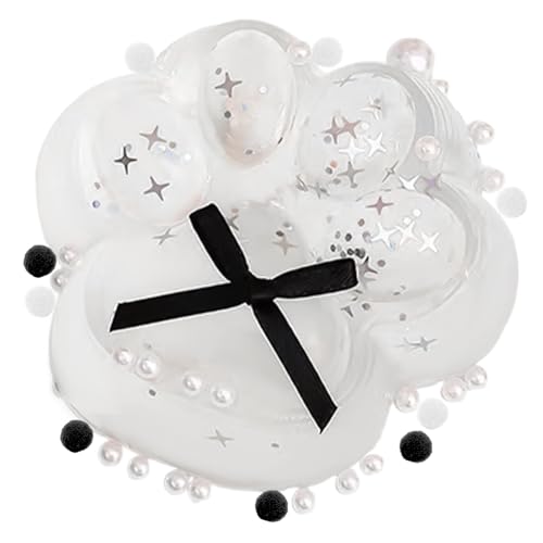Gupcaqosjw Katzenpfoten Quetsch Spielzeug, Squeeze Spielzeug Cat Paw, Süße Squishy Katzenpfoten Spielzeug, Lustiger Glitzernder Quetschball Mit Schleife, Weicher Pailletten Quetschball 6 X 6 cm Gupcaqosjw Katzenpfoten Quetsch Spielzeug, Squeeze Spielzeug Cat Paw, Süße Squishy Katzenpfoten Spielzeug, Lustiger Glitzernder Quetschball Mit Schleife, Weicher Pailletten Quetschball 6 X 6 cm von Gupcaqosjw