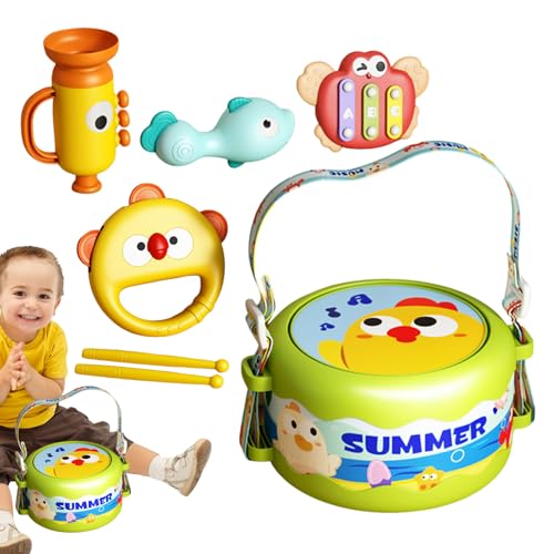 Gupcaqosjw Kids Drum Set für Kleinkind, Babymusikinstrumente | Kids Drum Music Instruments 6 Stücke | Vorschule Musiktikspielzeug zum Geburtstag Neujahr Weihnachten Ostern Gupcaqosjw Kids Drum Set für Kleinkind, Babymusikinstrumente | Kids Drum Music Instruments 6 Stücke | Vorschule Musiktikspielzeug zum Geburtstag Neujahr Weihnachten Ostern von Gupcaqosjw