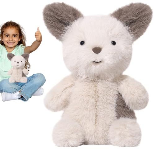 Gupcaqosjw Kuscheltier Hund,Niedliches Weiches Stofftier - Kuscheltier Für Kinder Erwachsene Babys Familie Geburtstag Und Schlafbegleiter von Gupcaqosjw