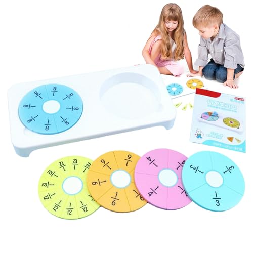 Gupcaqosjw Mathematikfraktionskacheln, Fraktionsfliesen | Kids Math Games - Farbcodierte Lehrhilfen, Bildungsressourcen für Heimschule, Vorschullernwerkzeuge Gupcaqosjw Mathematikfraktionskacheln, Fraktionsfliesen | Kids Math Games - Farbcodierte Lehrhilfen, Bildungsressourcen für Heimschule, Vorschullernwerkzeuge von Gupcaqosjw