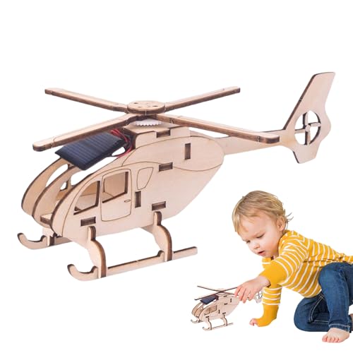 Gupcaqosjw Solar -Holzhubschraubermodell, Solar Helicopter Model Kit,3D -Holzhubschrauber -Puzzle -Kit - Kreatives Puzzle -Set, Bildungsspielzeug, Wissenschaftshandwerksspiel für Mädchen Gupcaqosjw Solar -Holzhubschraubermodell, Solar Helicopter Model Kit,3D -Holzhubschrauber -Puzzle -Kit - Kreatives Puzzle -Set, Bildungsspielzeug, Wissenschaftshandwerksspiel für Mädchen von Gupcaqosjw