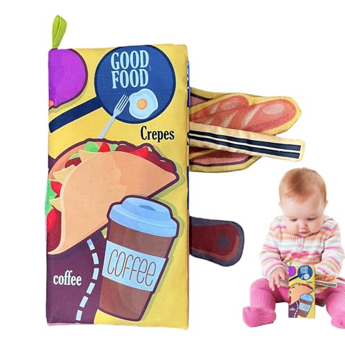 Gupcaqosjw Stoffbücher für Babys,Baby-Stoffbücher,Baby-Sinnesbücher mit Tierschwänzen | Weiche Stoffbücher, frühes Lernen, sensorisches Aktivitätsspiel, interaktiv für das Lernen von Kleinkindern, und Gupcaqosjw Stoffbücher für Babys,Baby-Stoffbücher,Baby-Sinnesbücher mit Tierschwänzen | Weiche Stoffbücher, frühes Lernen, sensorisches Aktivitätsspiel, interaktiv für das Lernen von Kleinkindern, und von Gupcaqosjw