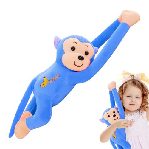 Hängender Affe, Stofftier AFFE 45cm Plüschtier AFFE Niedliche Langarmiger AFFE Hängende Gibbons Stofftier, Anhänger Fensteraffe Kindersicheres Kuscheltier Äffchen, Hanging Monkey Für Kinder Hängender Affe, Stofftier AFFE 45cm Plüschtier AFFE Niedliche Langarmiger AFFE Hängende Gibbons Stofftier, Anhänger Fensteraffe Kindersicheres Kuscheltier Äffchen, Hanging Monkey Für Kinder von Gupcaqosjw