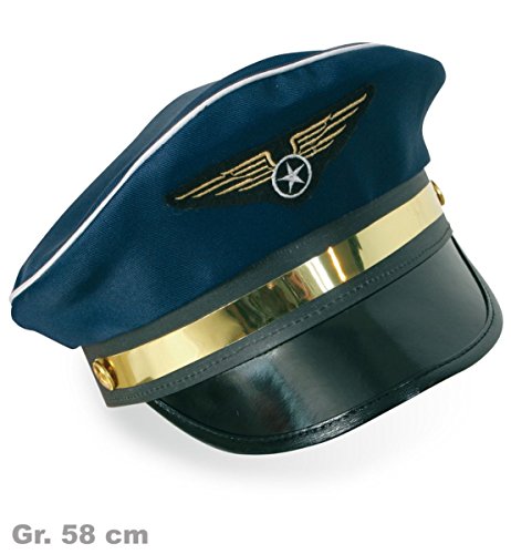 FASCHING 38213 Piloten-Mütze Hut Pilot NEU/OVP von Gurimotex