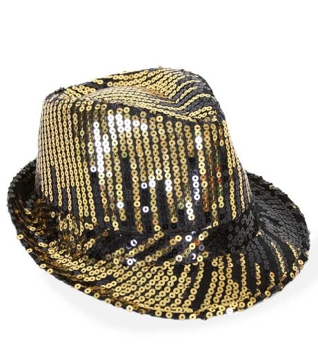 FASCHING 38562 Paillettenhut gold/schwarz Damenhut Hut NEU/OVP FASCHING 38562 Paillettenhut gold/schwarz Damenhut Hut NEU/OVP von Gurimotex