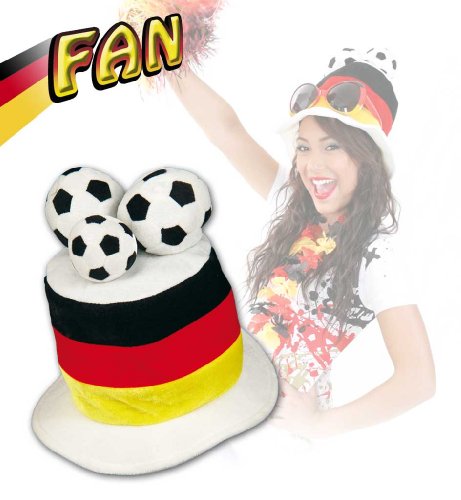 FASCHING 38779 Hut "Deutschland" Zylinder Fußball NEU/OVP FASCHING 38779 Hut "Deutschland" Zylinder Fußball NEU/OVP von FRIES