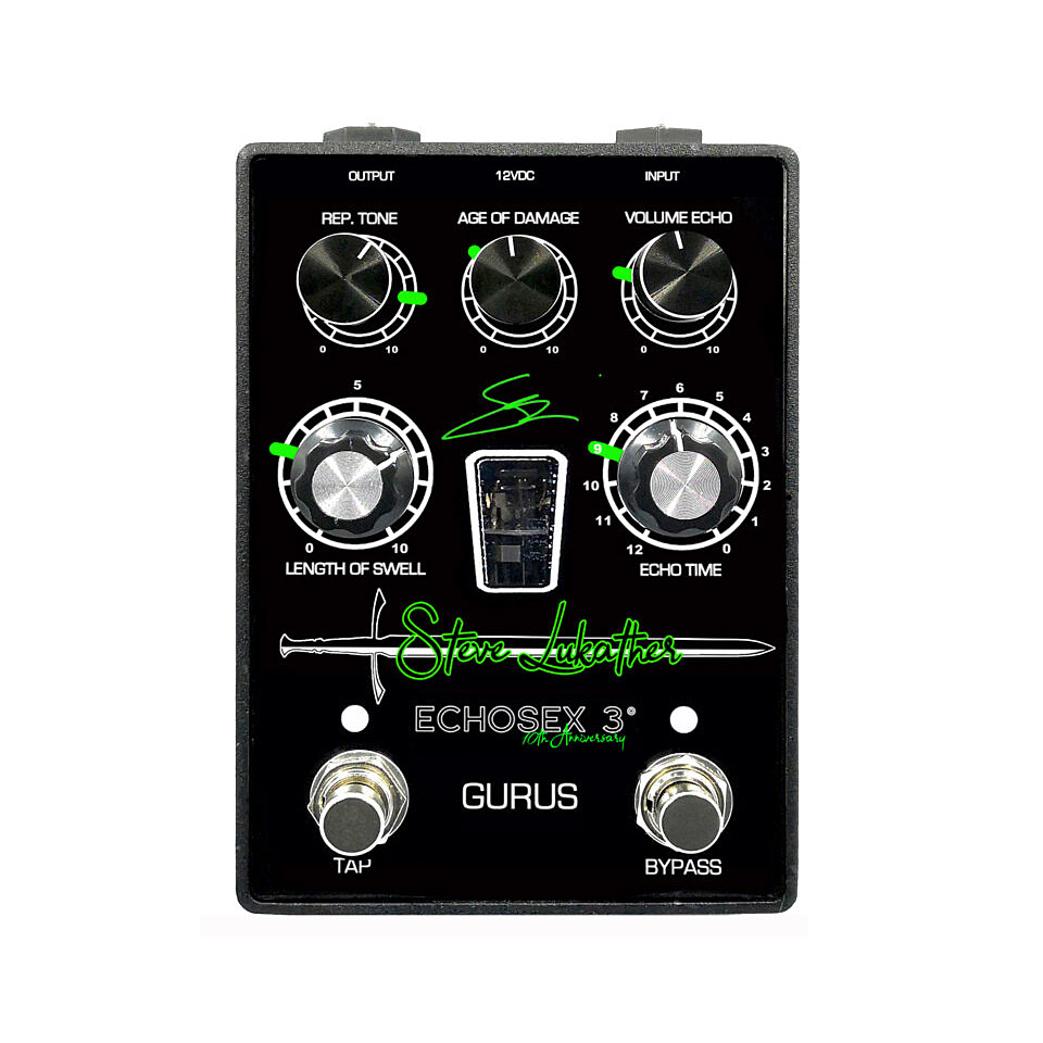 Gurus Echosex 3 10th Anniversary Steve Lukather Signatur Effektgerät Gurus Echosex 3 10th Anniversary Steve Lukather Signatur Effektgerät von Gurus