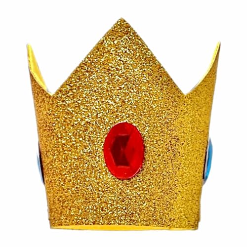 Gushijieju Prinzessin Pfirsich Krone Erwachsene Pfirsich Kostüm Zubehör mit Stirnband Gushijieju Prinzessin Pfirsich Krone Erwachsene Pfirsich Kostüm Zubehör mit Stirnband von Gushijieju