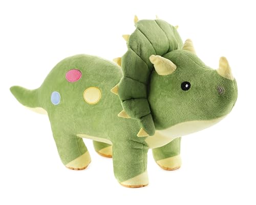 Gustaw Dino Alex Kuscheltier Groß XXL, Dinosaurier Gross Plüschtier Spielzeug Stofftier Plüschtier Dekoration, Kinder - XXL Dino EDI Tyrannosaurus Plüschsaurier (Grün, 60cm) von Gustaw