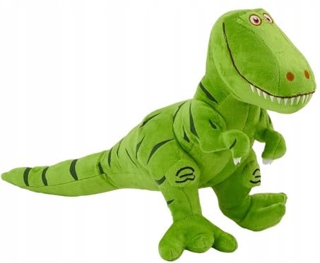 Gustaw Dino Kuscheltier Groß XXL, Dinosaurier Gross Plüschtier Spielzeug Stofftier Plüschtier Dekoration, Kinder, Baby - XXL Dino Tyrannosaurus Plüschsaurier (Grün, 100cm) von Gustaw