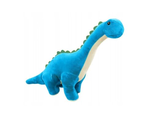 Gustaw Dino Tobi Kuscheltier Groß XXL, Dinosaurier Gross Plüschtier Spielzeug Stofftier Plüschtier Dekoration, Kinder, Baby - XXL Dino Tyrannosaurus Plüschsaurier (blau, 150cm) von Gustaw