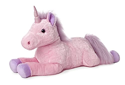 Gustaw Groß Einhorn Plüsch Kuscheltier, Plüschelefant - XXL Einhorn Tier, Weiche und Kuschelige Stofftiere, Plüsch Mega Gross Einhorn Plüschtier Kinder, Baby (Rosa, 155cm) von Gustaw