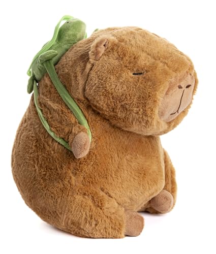 Gustaw Teddybär Groß Wasserschwein Henry mit Einer grünen Schildkröte - Plüschbär, Kuschelbär Plüschtier, Spielgefährte und Deko in einem - Stofftier, Kuscheltier Teddy Bear (100cm) von Gustaw