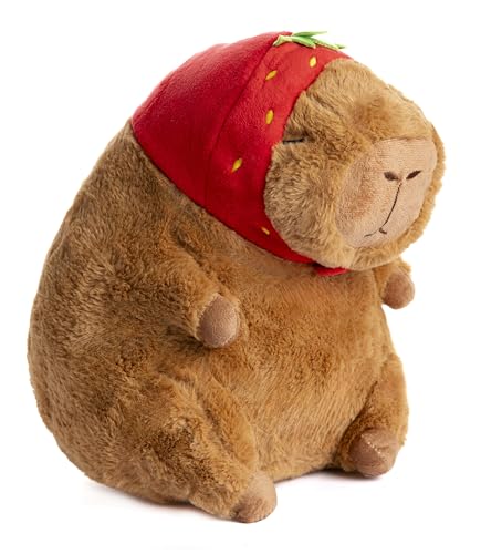 Gustaw Teddybär Groß Wasserschwein Rick mit roten Erdbeeren - Plüschbär, Kuschelbär Plüschtier, Spielgefährte und Deko in einem - Stofftier, Kuscheltier Teddy Bear (100cm) von Gustaw