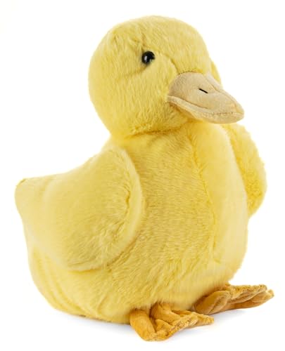 Gustaw Teddybär Groß XXL Ente Cindy Gelb - Plüschbär, Kuschelbär XXL Plüschtier, Spielgefährte und Deko in einem - Stofftier, Plüschtier Kuscheltier Teddy (30cm) von Gustaw