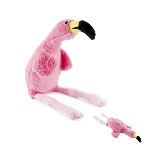 Gustaw Teddybär Groß XXL Flamingo Pinki - Plüschbär, Kuschelbär XXL Plüschtier, Spielgefährte und Deko in einem - Stofftier, Plüschtier Kuscheltier Teddy (85cm) von Gustaw