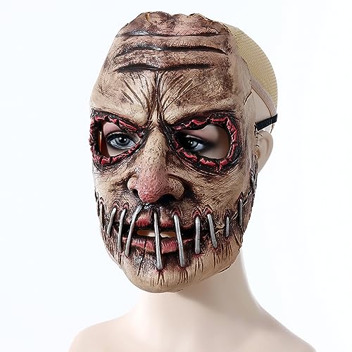 Halloween Horror Maske, Supersoft Gruselige Gruselige Halloween Maske mit Nägeln Fancy Maske für den bösen Dämon Cosplay Kostüm Halloween Horror Maske, Supersoft Gruselige Gruselige Halloween Maske mit Nägeln Fancy Maske für den bösen Dämon Cosplay Kostüm von Gutecomuik