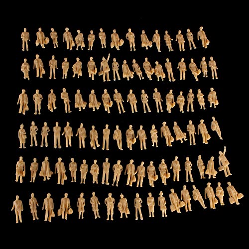Gutshof miniaturen 100 STK. Modellfiguren 1:87 unbemalte H0 Figuren stehende H0 Zubehör Plastik Gutshof miniaturen 100 STK. Modellfiguren 1:87 unbemalte H0 Figuren stehende H0 Zubehör Plastik von Gutshof miniaturen