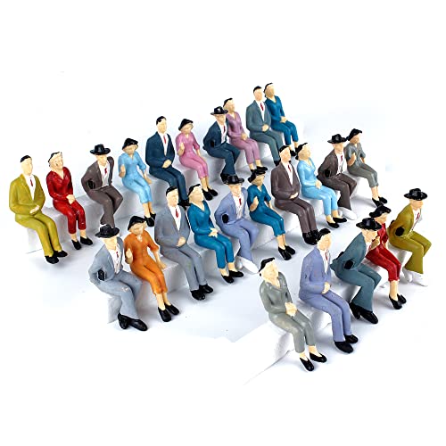 Gutshof miniaturen 25 STK. Modellbau Figuren 1:24 Spurweite G sitzende Männer Frauen 1:25 bemalt Gutshof miniaturen 25 STK. Modellbau Figuren 1:24 Spurweite G sitzende Männer Frauen 1:25 bemalt von Gutshof miniaturen