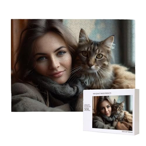 Personalisierte Holzpuzzle mit Eigenem Foto - 1000 Teile, Erwachsene Benutzerdefiniertes Geschenk, Gestalte Dein individuelles Fotopuzzle für Geburtstage, Valentinstag & Hochzeiten Puzzles E-102 Personalisierte Holzpuzzle mit Eigenem Foto - 1000 Teile, Erwachsene Benutzerdefiniertes Geschenk, Gestalte Dein individuelles Fotopuzzle für Geburtstage, Valentinstag & Hochzeiten Puzzles E-102 von Guuogxan