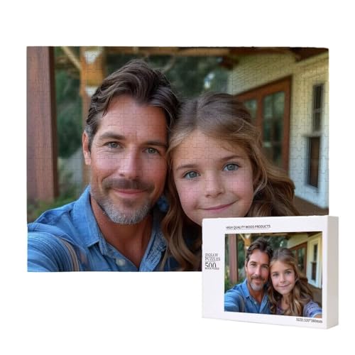 Personalisierte Holzpuzzle mit Eigenem Foto - 1000 Teile, Erwachsene Benutzerdefiniertes Geschenk, Gestalte Dein individuelles Fotopuzzle für Geburtstage, Valentinstag & Hochzeiten Puzzles E-196 Personalisierte Holzpuzzle mit Eigenem Foto - 1000 Teile, Erwachsene Benutzerdefiniertes Geschenk, Gestalte Dein individuelles Fotopuzzle für Geburtstage, Valentinstag & Hochzeiten Puzzles E-196 von Guuogxan
