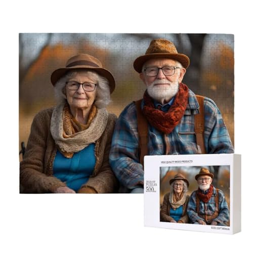 Personalisierte Holzpuzzle mit Eigenem Foto - 1000 Teile, Erwachsene Benutzerdefiniertes Geschenk, Gestalte Dein individuelles Fotopuzzle für Geburtstage, Valentinstag & Hochzeiten Puzzles E-25 Personalisierte Holzpuzzle mit Eigenem Foto - 1000 Teile, Erwachsene Benutzerdefiniertes Geschenk, Gestalte Dein individuelles Fotopuzzle für Geburtstage, Valentinstag & Hochzeiten Puzzles E-25 von Guuogxan