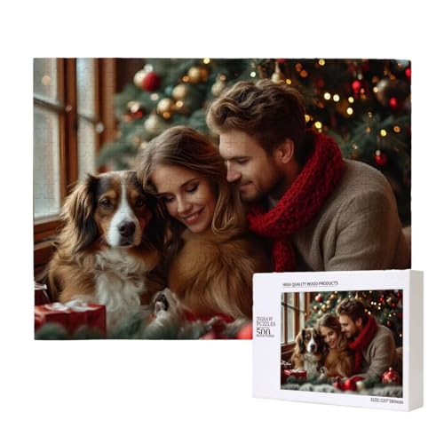 Personalisierte Holzpuzzle mit Eigenem Foto - 120 Teile, Erwachsene Benutzerdefiniertes Geschenk, Gestalte Dein individuelles Fotopuzzle für Geburtstage, Valentinstag & Hochzeiten Puzzles E-111 Personalisierte Holzpuzzle mit Eigenem Foto - 120 Teile, Erwachsene Benutzerdefiniertes Geschenk, Gestalte Dein individuelles Fotopuzzle für Geburtstage, Valentinstag & Hochzeiten Puzzles E-111 von Guuogxan