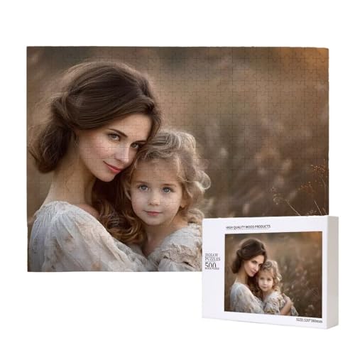 Personalisierte Holzpuzzle mit Eigenem Foto - 120 Teile, Erwachsene Benutzerdefiniertes Geschenk, Gestalte Dein individuelles Fotopuzzle für Geburtstage, Valentinstag & Hochzeiten Puzzles E-150 Personalisierte Holzpuzzle mit Eigenem Foto - 120 Teile, Erwachsene Benutzerdefiniertes Geschenk, Gestalte Dein individuelles Fotopuzzle für Geburtstage, Valentinstag & Hochzeiten Puzzles E-150 von Guuogxan