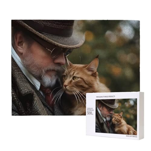 Personalisierte Holzpuzzle mit Eigenem Foto - 2000 Teile, Erwachsene Benutzerdefiniertes Geschenk, Gestalte Dein individuelles Fotopuzzle für Geburtstage, Valentinstag & Hochzeiten Puzzles E-104 von Guuogxan