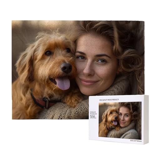 Personalisierte Holzpuzzle mit Eigenem Foto - 2000 Teile, Erwachsene Benutzerdefiniertes Geschenk, Gestalte Dein individuelles Fotopuzzle für Geburtstage, Valentinstag & Hochzeiten Puzzles E-109 Personalisierte Holzpuzzle mit Eigenem Foto - 2000 Teile, Erwachsene Benutzerdefiniertes Geschenk, Gestalte Dein individuelles Fotopuzzle für Geburtstage, Valentinstag & Hochzeiten Puzzles E-109 von Guuogxan