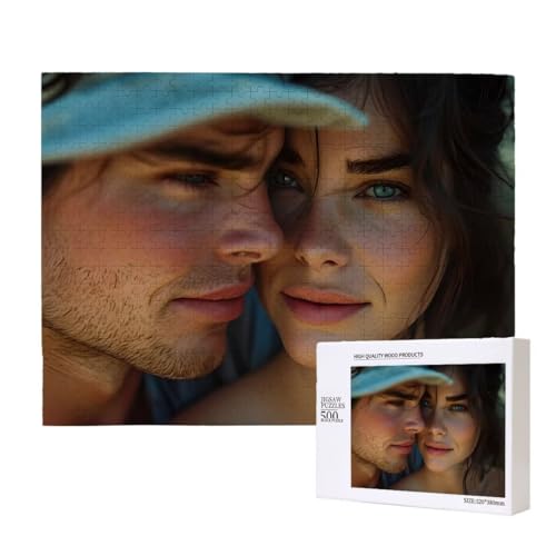 Personalisierte Holzpuzzle mit Eigenem Foto - 2000 Teile, Erwachsene Benutzerdefiniertes Geschenk, Gestalte Dein individuelles Fotopuzzle für Geburtstage, Valentinstag & Hochzeiten Puzzles E-11 von Guuogxan