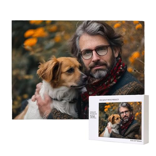 Personalisierte Holzpuzzle mit Eigenem Foto - 300 Teile, Erwachsene Benutzerdefiniertes Geschenk, Gestalte Dein individuelles Fotopuzzle für Geburtstage, Valentinstag & Hochzeiten Puzzles E-110 Personalisierte Holzpuzzle mit Eigenem Foto - 300 Teile, Erwachsene Benutzerdefiniertes Geschenk, Gestalte Dein individuelles Fotopuzzle für Geburtstage, Valentinstag & Hochzeiten Puzzles E-110 von Guuogxan