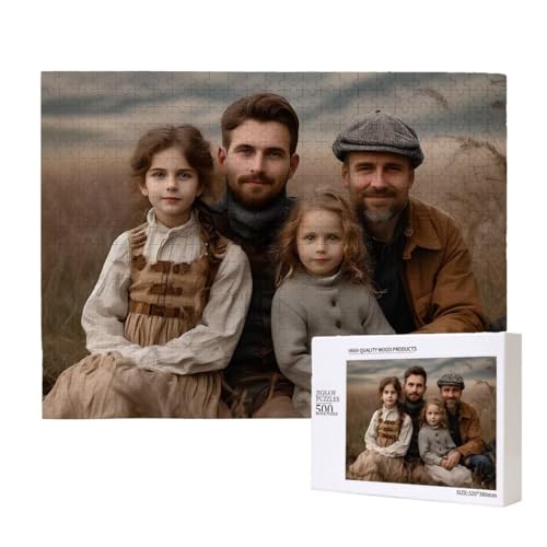 Personalisierte Holzpuzzle mit Eigenem Foto - 300 Teile, Erwachsene Benutzerdefiniertes Geschenk, Gestalte Dein individuelles Fotopuzzle für Geburtstage, Valentinstag & Hochzeiten Puzzles E-127 Personalisierte Holzpuzzle mit Eigenem Foto - 300 Teile, Erwachsene Benutzerdefiniertes Geschenk, Gestalte Dein individuelles Fotopuzzle für Geburtstage, Valentinstag & Hochzeiten Puzzles E-127 von Guuogxan