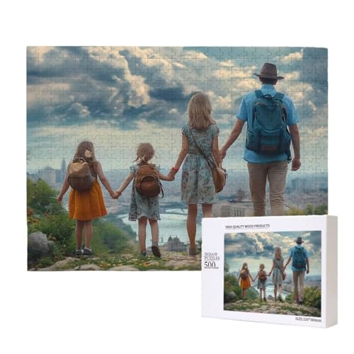 Personalisierte Holzpuzzle mit Eigenem Foto - 300 Teile, Erwachsene Benutzerdefiniertes Geschenk, Gestalte Dein individuelles Fotopuzzle für Geburtstage, Valentinstag & Hochzeiten Puzzles E-129 Personalisierte Holzpuzzle mit Eigenem Foto - 300 Teile, Erwachsene Benutzerdefiniertes Geschenk, Gestalte Dein individuelles Fotopuzzle für Geburtstage, Valentinstag & Hochzeiten Puzzles E-129 von Guuogxan