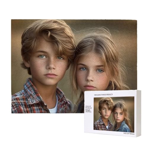 Personalisierte Holzpuzzle mit Eigenem Foto - 300 Teile, Erwachsene Benutzerdefiniertes Geschenk, Gestalte Dein individuelles Fotopuzzle für Geburtstage, Valentinstag & Hochzeiten Puzzles E-177 Personalisierte Holzpuzzle mit Eigenem Foto - 300 Teile, Erwachsene Benutzerdefiniertes Geschenk, Gestalte Dein individuelles Fotopuzzle für Geburtstage, Valentinstag & Hochzeiten Puzzles E-177 von Guuogxan