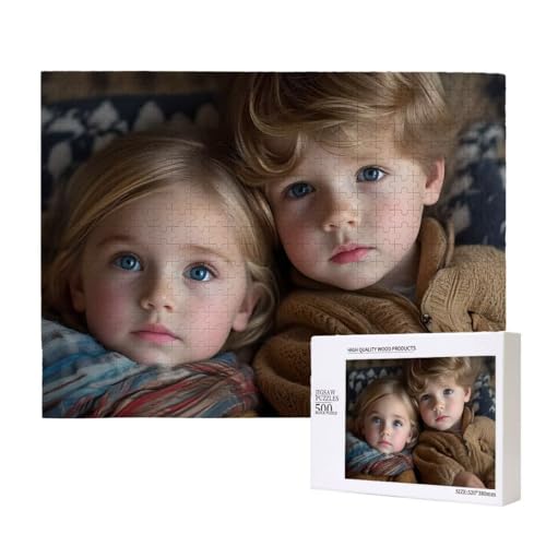 Personalisierte Holzpuzzle mit Eigenem Foto - 300 Teile, Erwachsene Benutzerdefiniertes Geschenk, Gestalte Dein individuelles Fotopuzzle für Geburtstage, Valentinstag & Hochzeiten Puzzles E-198 Personalisierte Holzpuzzle mit Eigenem Foto - 300 Teile, Erwachsene Benutzerdefiniertes Geschenk, Gestalte Dein individuelles Fotopuzzle für Geburtstage, Valentinstag & Hochzeiten Puzzles E-198 von Guuogxan