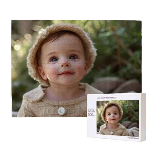Personalisierte Holzpuzzle mit Eigenem Foto - 300 Teile, Erwachsene Benutzerdefiniertes Geschenk, Gestalte Dein individuelles Fotopuzzle für Geburtstage, Valentinstag & Hochzeiten Puzzles E-23 Personalisierte Holzpuzzle mit Eigenem Foto - 300 Teile, Erwachsene Benutzerdefiniertes Geschenk, Gestalte Dein individuelles Fotopuzzle für Geburtstage, Valentinstag & Hochzeiten Puzzles E-23 von Guuogxan