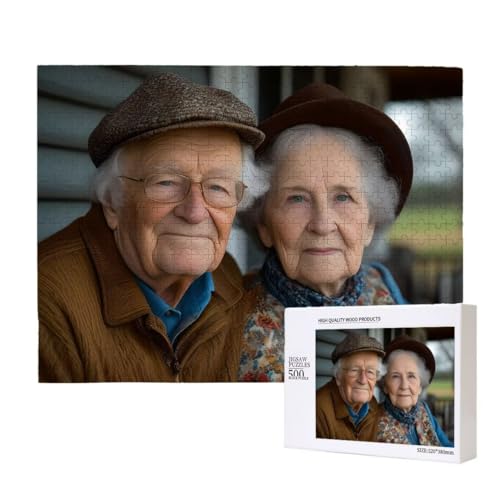 Personalisierte Holzpuzzle mit Eigenem Foto - 300 Teile, Erwachsene Benutzerdefiniertes Geschenk, Gestalte Dein individuelles Fotopuzzle für Geburtstage, Valentinstag & Hochzeiten Puzzles E-26 Personalisierte Holzpuzzle mit Eigenem Foto - 300 Teile, Erwachsene Benutzerdefiniertes Geschenk, Gestalte Dein individuelles Fotopuzzle für Geburtstage, Valentinstag & Hochzeiten Puzzles E-26 von Guuogxan
