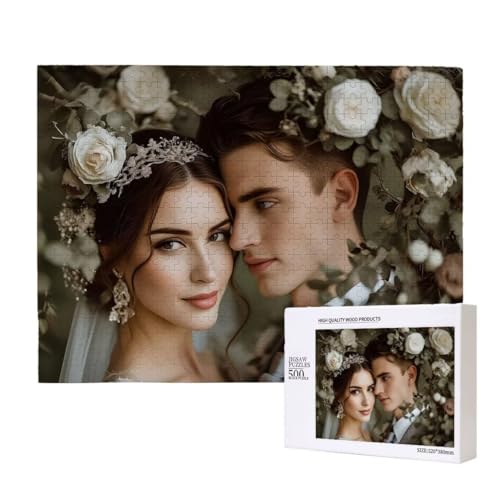 Personalisierte Holzpuzzle mit Eigenem Foto - 300 Teile, Erwachsene Benutzerdefiniertes Geschenk, Gestalte Dein individuelles Fotopuzzle für Geburtstage, Valentinstag & Hochzeiten Puzzles E-60 Personalisierte Holzpuzzle mit Eigenem Foto - 300 Teile, Erwachsene Benutzerdefiniertes Geschenk, Gestalte Dein individuelles Fotopuzzle für Geburtstage, Valentinstag & Hochzeiten Puzzles E-60 von Guuogxan