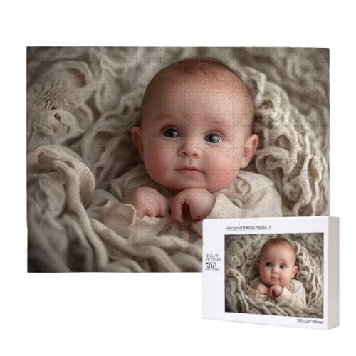 Personalisierte Holzpuzzle mit Eigenem Foto - 300 Teile, Erwachsene Benutzerdefiniertes Geschenk, Gestalte Dein individuelles Fotopuzzle für Geburtstage, Valentinstag & Hochzeiten Puzzles E-70 Personalisierte Holzpuzzle mit Eigenem Foto - 300 Teile, Erwachsene Benutzerdefiniertes Geschenk, Gestalte Dein individuelles Fotopuzzle für Geburtstage, Valentinstag & Hochzeiten Puzzles E-70 von Guuogxan